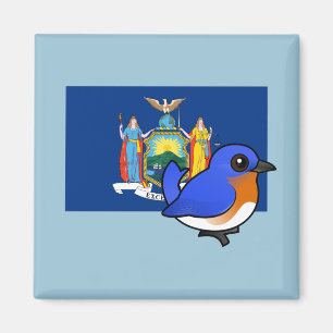 State Birdorable of New York: Eastern Bluebird Magnet