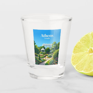 State Botanical Garden of Georgia USA Shot Glass
