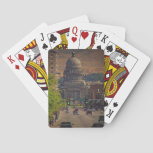 State Capital in Boise, Idaho Playing Cards