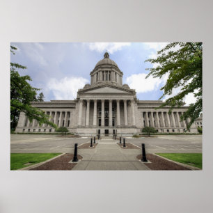 State Capital in Olympia Washington Poster