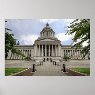 State Capital in Olympia Washington Poster