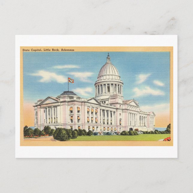 State Capitol Building, Arkansas Vintage Postcard (Front)