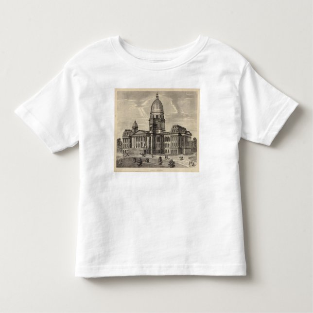 State Capitol building, Springfield, Ill Toddler T-Shirt (Front)