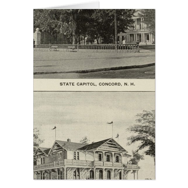 State Capitol, NH State Bldg, Columbian Exposition (Front)