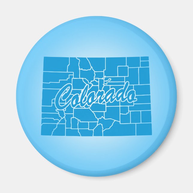 State Colorado Magnet (Front)
