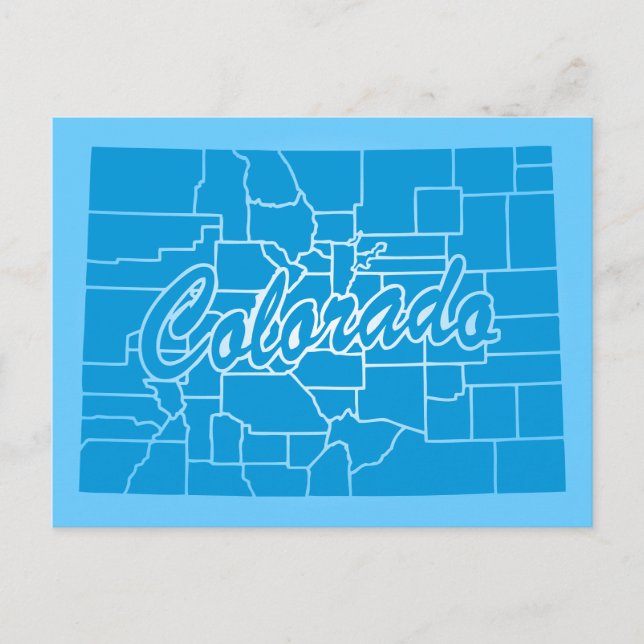 State Colorado Postcard (Front)
