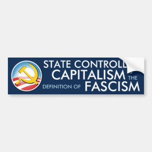 State Controlled Capitalism Bumper Sticker