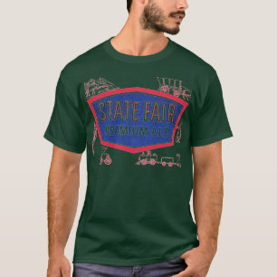 State Fair Premium Ale Beer Retro Defunct Breweria T-Shirt