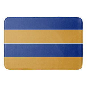State Flag Colours of Massachusetts Bath Mat