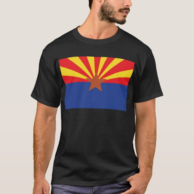 State Flag of Arizona T-Shirt (Front)