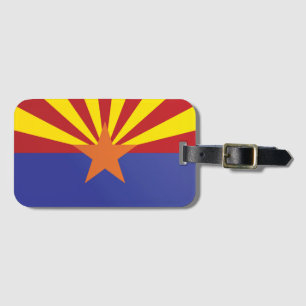 State Flag of Arizona, USA Luggage Tag