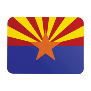State Flag of Arizona, USA Magnet
