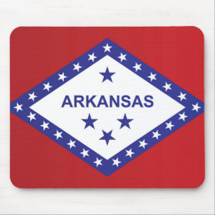 State Flag of Arkansas, USA Mouse Pad