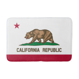 State Flag of California Bath Mat