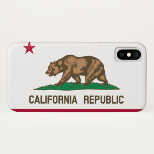 State Flag of California iPhone X Case