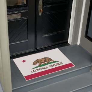 State Flag of California Doormat