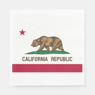 State Flag of California Napkin