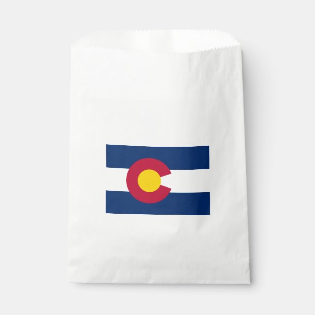 State Flag of Colorado Favour Bag (Front)