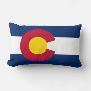 State Flag of Colorado Lumbar Cushion