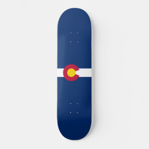 State Flag of Colorado Skateboard