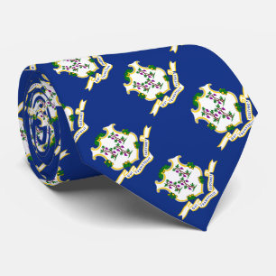 State Flag of Connecticut Tie