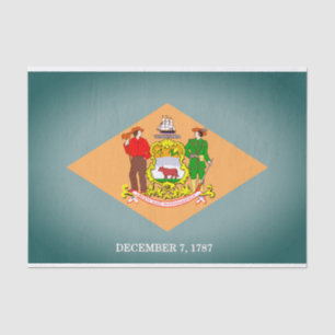 State Flag of Delaware Tissue Paper