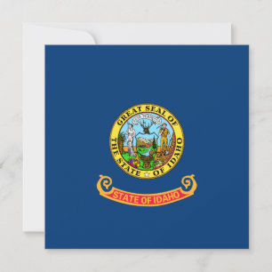 State Flag of Idaho Card