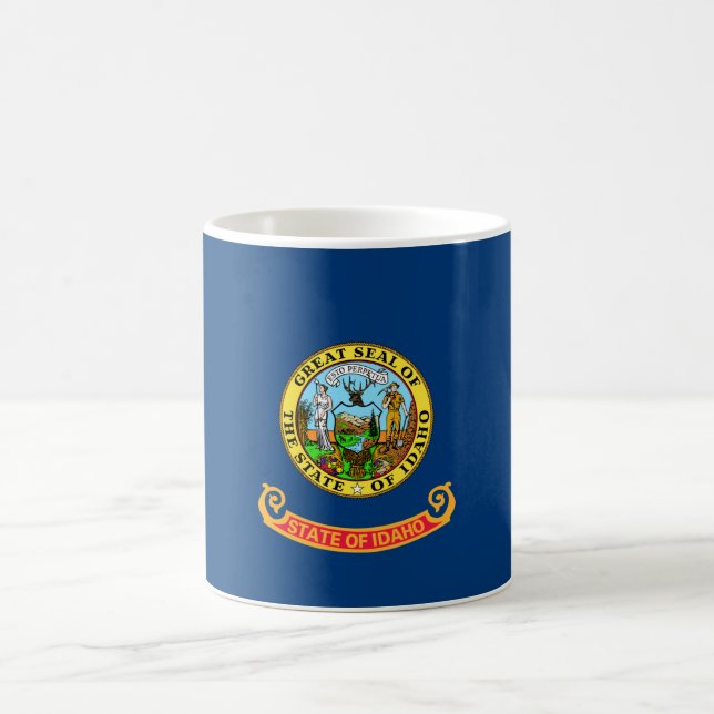 State Flag of Idaho Coffee Mug (Center)