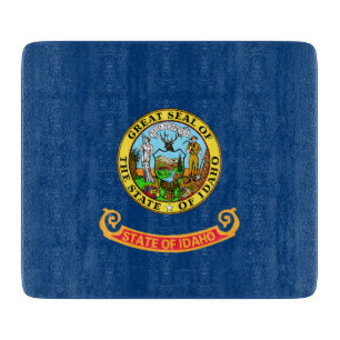 State Flag of Idaho Cutting Board