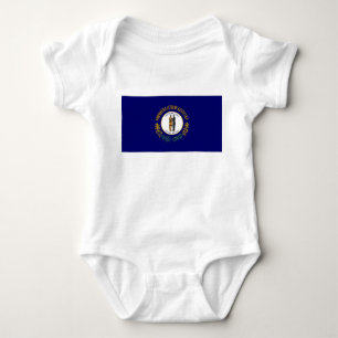 State Flag of Kentucky Baby Bodysuit