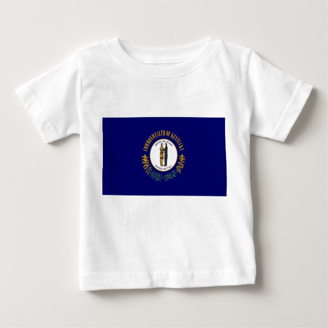 State Flag of Kentucky Baby T-Shirt (Front)