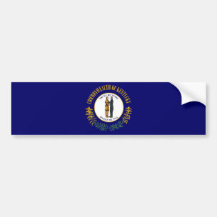 State Flag of Kentucky Bumper Sticker