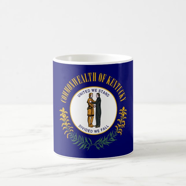 State Flag of Kentucky Coffee Mug (Center)