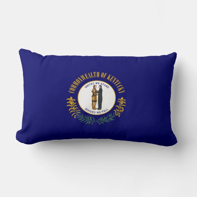 State Flag of Kentucky Lumbar Cushion (Front)