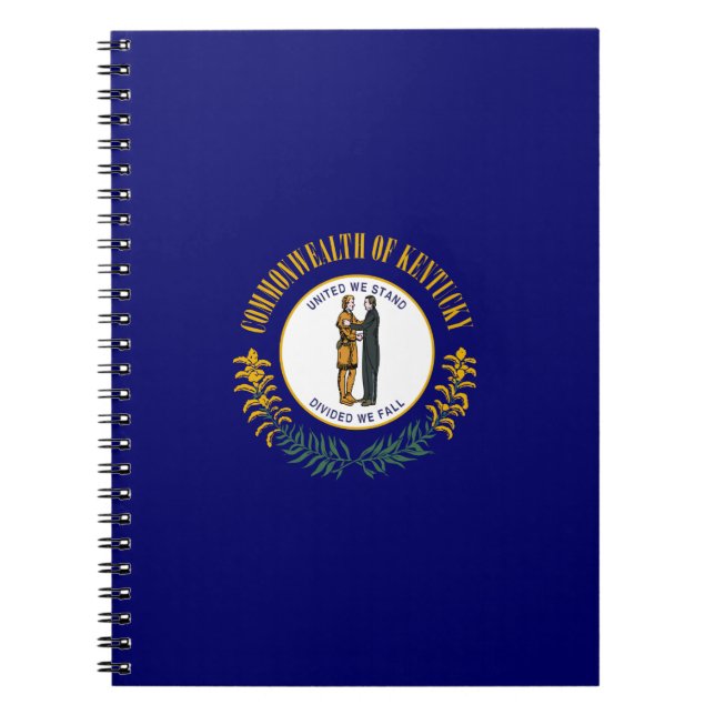 State Flag of Kentucky Notebook (Front)