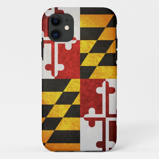 State Flag of Maryland Case-Mate iPhone Case (Back)