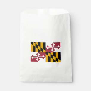 State Flag of Maryland Favour Bag