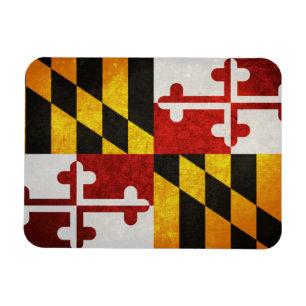 State Flag of Maryland Magnet