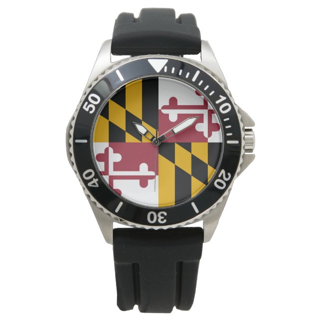 State Flag of Maryland Watch (Front)