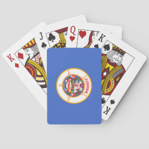 State Flag of Minnesota Playing Cards