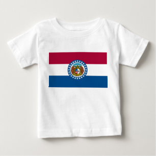State Flag of Missouri Baby T-Shirt