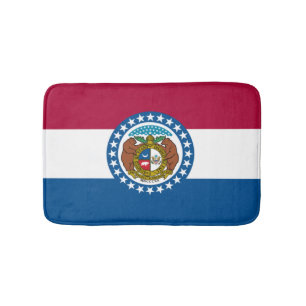 State Flag of Missouri Bath Mat