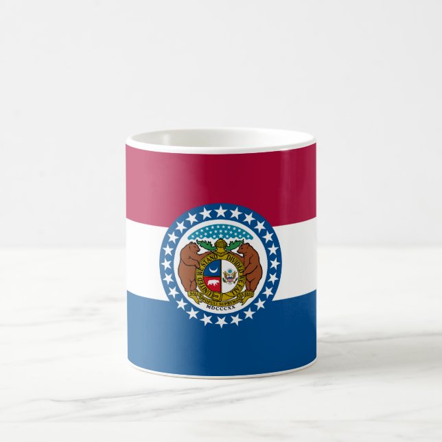State Flag of Missouri Coffee Mug (Center)