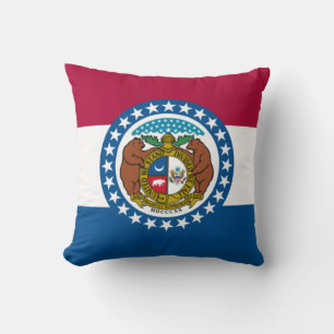 State Flag of Missouri Cushion