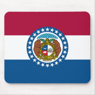State Flag of Missouri Mouse Pad