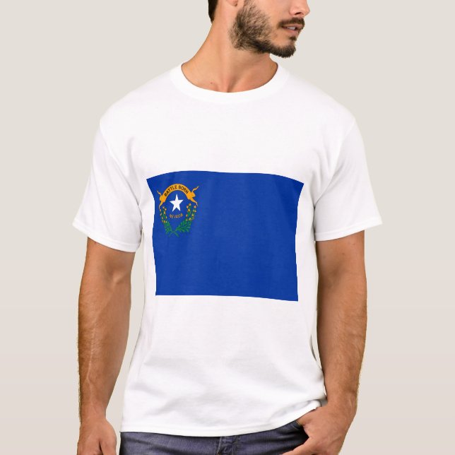 State Flag of Nevada T-Shirt (Front)