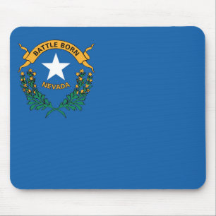 State Flag of Nevada, USA Mouse Pad