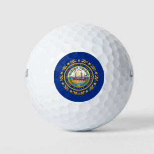 State Flag of New Hampshire Golf Balls