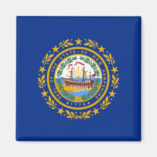 State Flag of New Hampshire Magnet