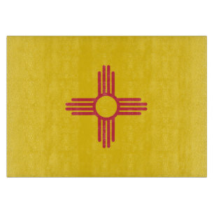 State Flag of New Mexico, USA Cutting Board